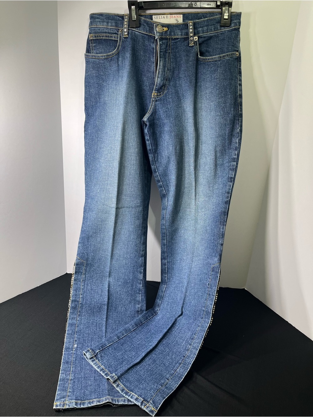 Selia E. Woman’s Blue Bootcut Jeans